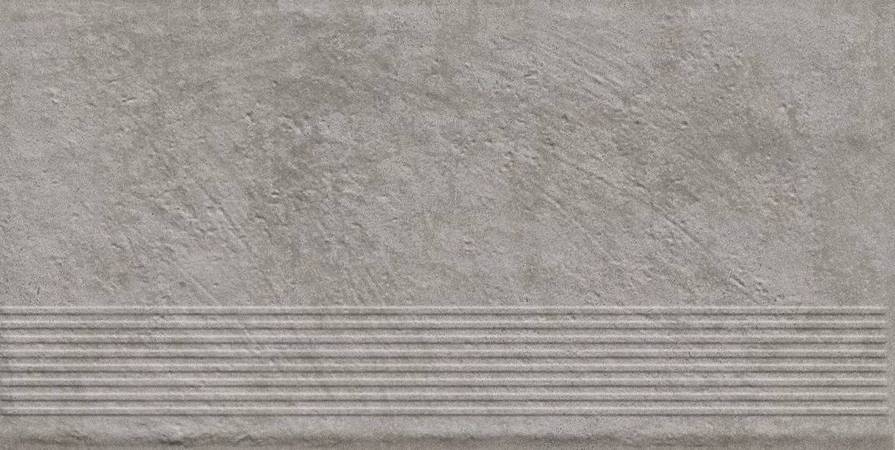 Простая ступень с насечками Carrizo grey 600*300, Paradyz
