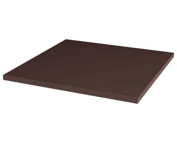 Напольная клинкерная плитка базовая гладкая Natural Brown, Paradyz