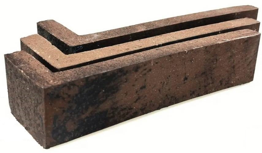 Клинкерный угловой элемент Forta Brown RIEGEL 2301/2R(Y), Terramatic