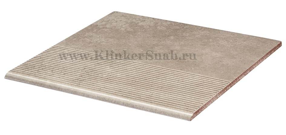 Простая ступень с насечками Viano Beige, Paradyz