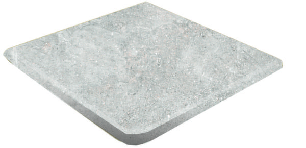 Клинкерная ступень угловая Petra Gris Round. Anti-Slip 33*33, Gres de Aragon