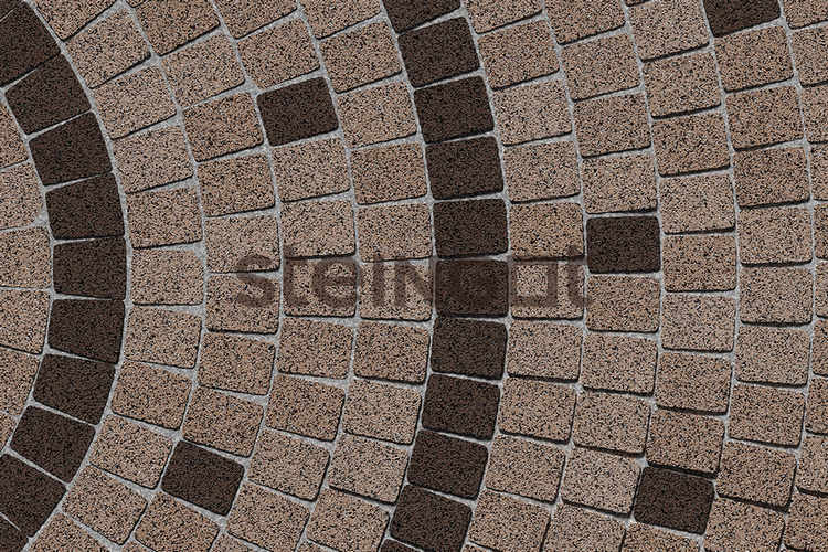 Тротуарная плитка Классика Арко Bruno (Кофейный), Steingot