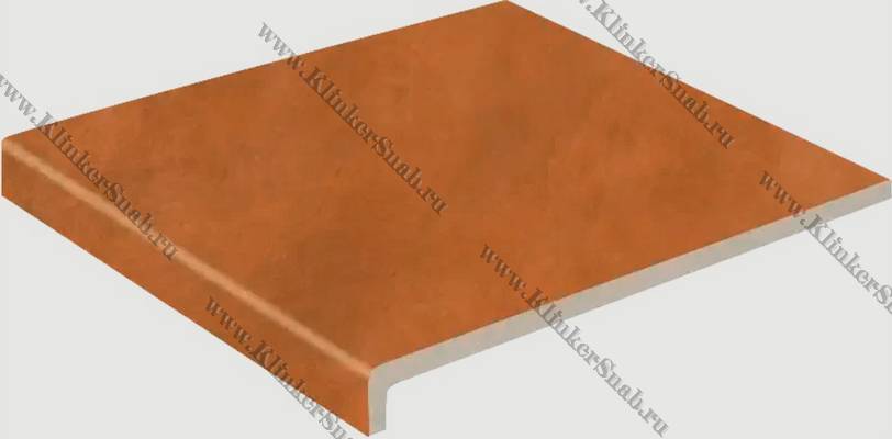 Клинкерная ступень Acuarela Teja recto, Exagres