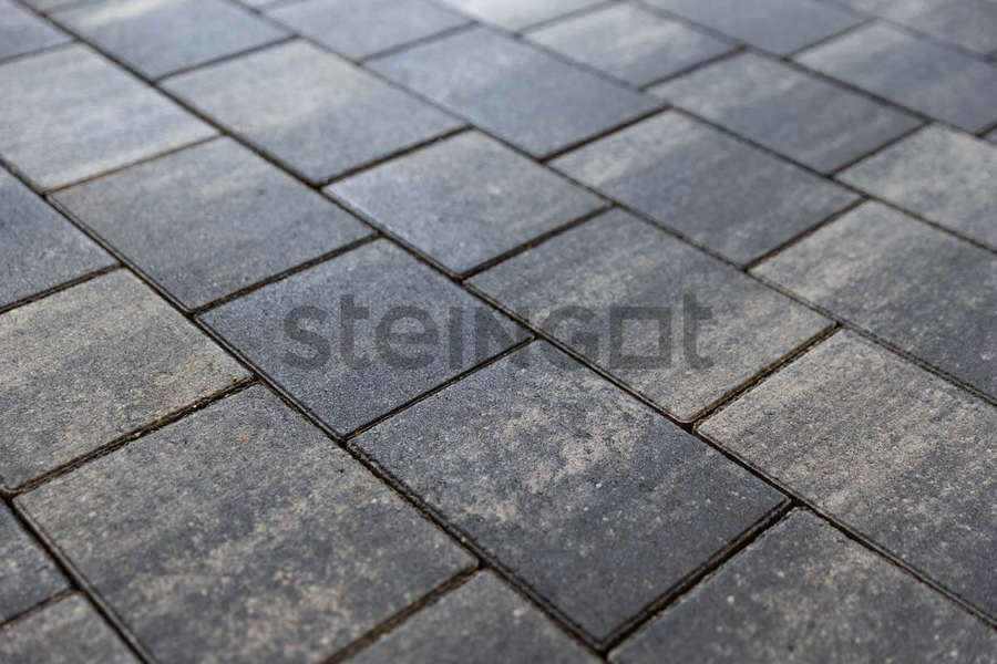 Тротуарная плитка Новый город Штайн Блэк (Графитовый камень), Steingot
